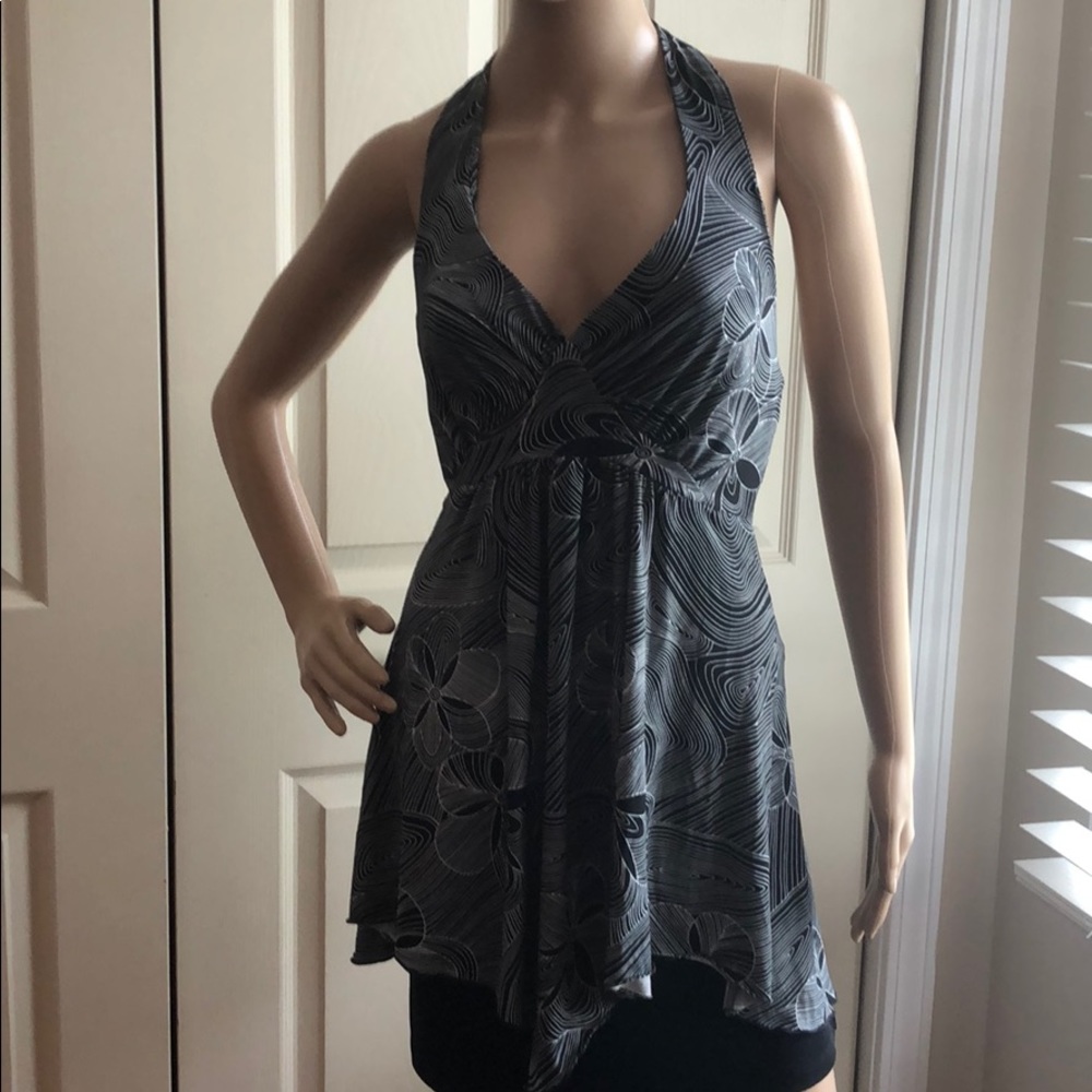 NWOT Long Halter Top